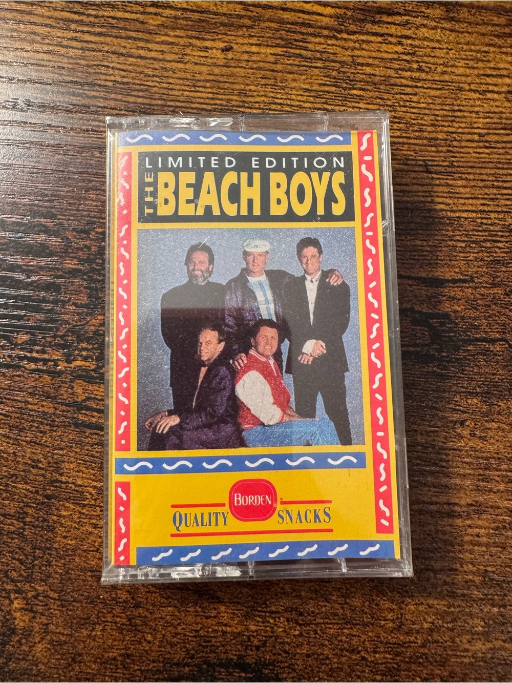 Vintage Limited Edition The Beach Boys Borden Snacks Promotional Cassette